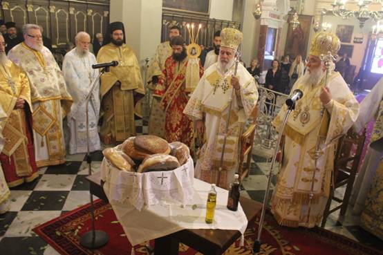 Αρχιερατικό Συλλείτουργο για τον Άγιο Νεκτάριο στην Ι.Μ. Κερκύρας