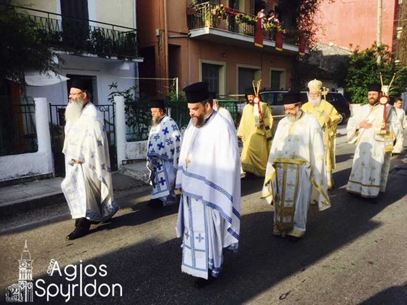 Η εορτή της Υ.Θ. Βλαχέρενας στην Ι.Μ. Κερκύρας