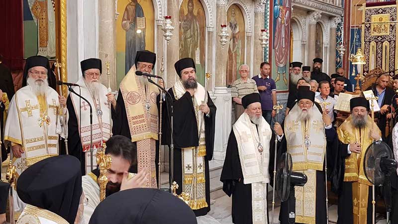 Τεσσαρακονθήμερο μνημόσυνο Μητροπολίτου Λαρίσης και Τυρνάβου κυρού Ιγνατίου