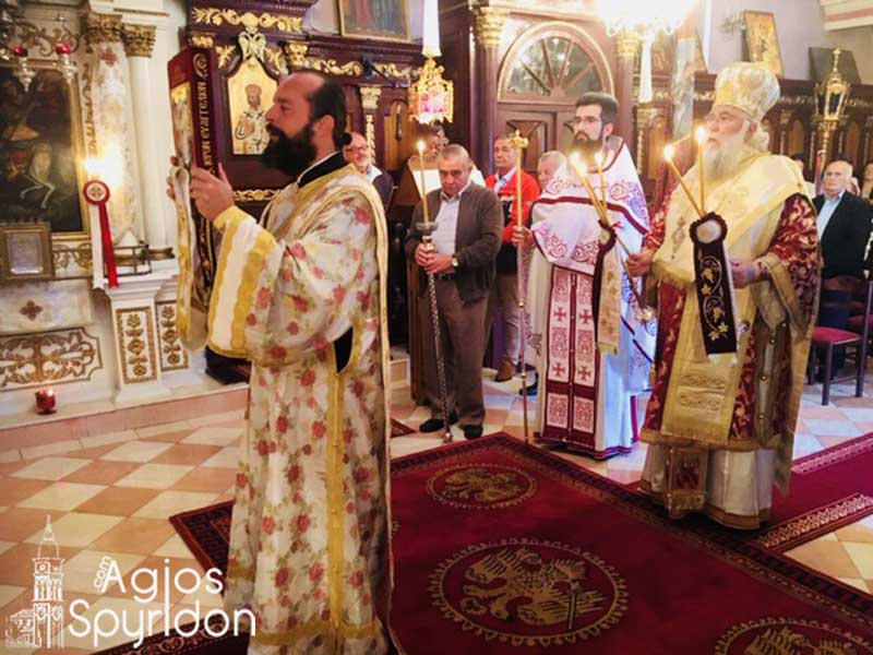 Χειροθεσία Οικονόμου στην Ι.Μ. Κερκύρας