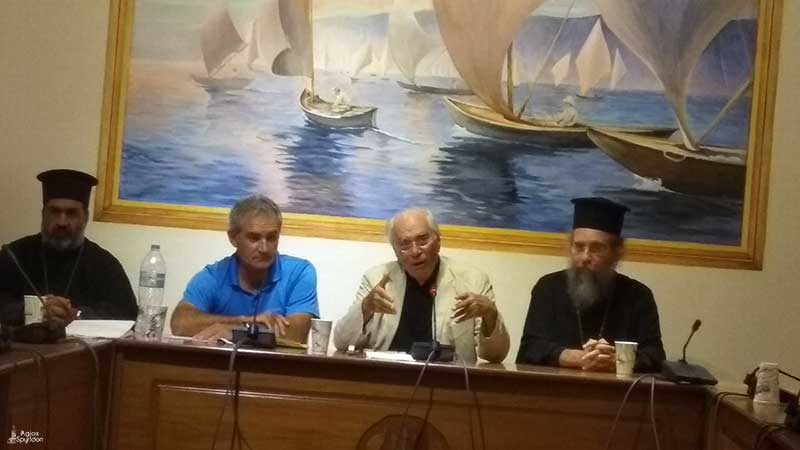 Να ξανακάνουμε την πίστη γιορτή και χαρά , Ομιλία του Χρήστου Γιανναρά στους Παξούς