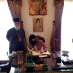 ΣΥΝΑΝΤΗΣΗ ΤΗΣ ΥΦΥΠΟΥΡΓΟΥ ΤΟΥΡΙΣΜΟΥ κα ΣΟΦΙΑΣ ΖΑΧΑΡΑΚΗ ΜΕ ΤΟΝ ΜΗΤΡΟΠΟΛΙΤΗ ΝΕΚΤΑΡΙΟ (2)