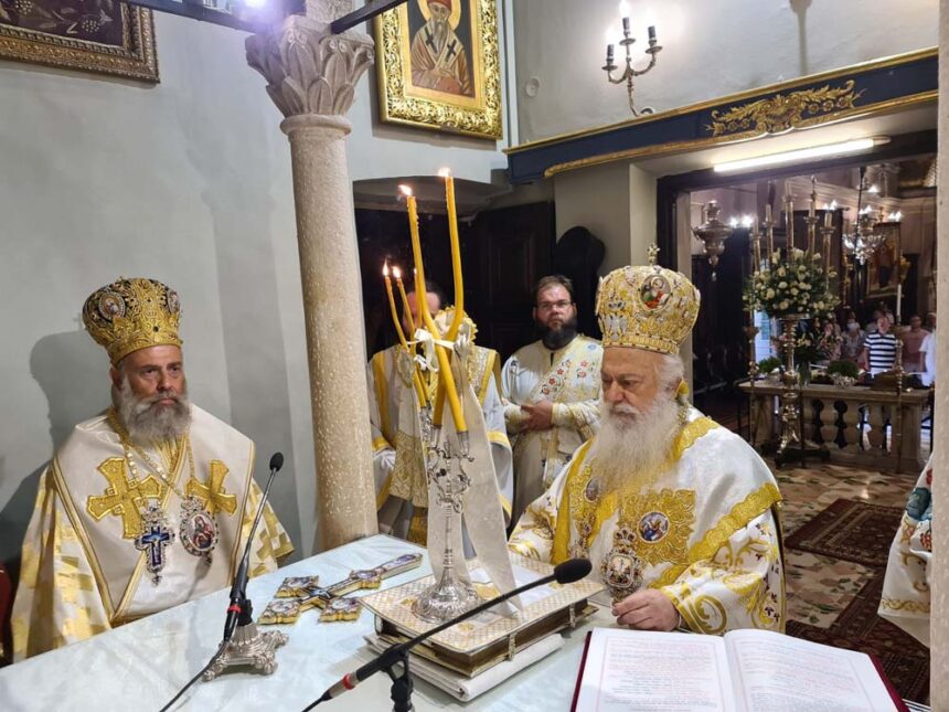 Αρχιερατικό συλλείτουργο στον Άγιο Σπυρίδων Κερκύρας (2)