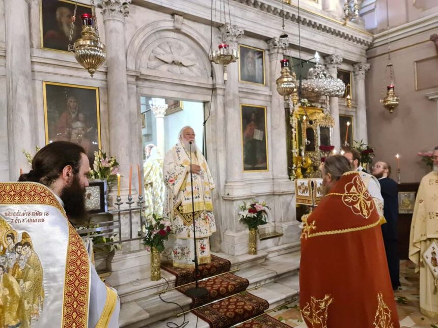 Αρχιερατικό συλλείτουργο στον Άγιο Σπυρίδων Κερκύρας (3)