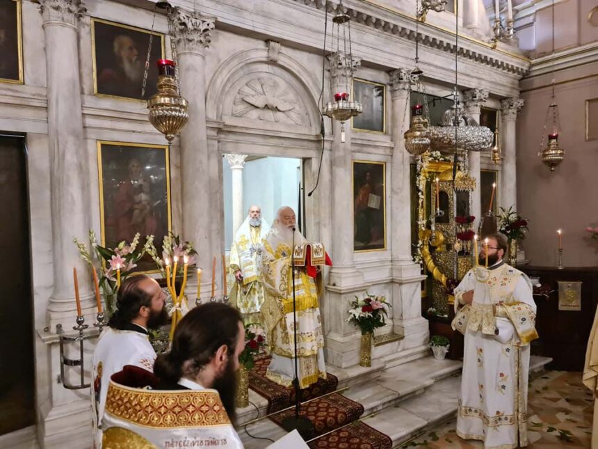 Αρχιερατικό συλλείτουργο στον Άγιο Σπυρίδων Κερκύρας (5)