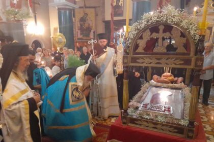 Πανηγυρικός εσπερινός της Κοιμήσεως Θεοτόκου στην Κέρκυρα (10)