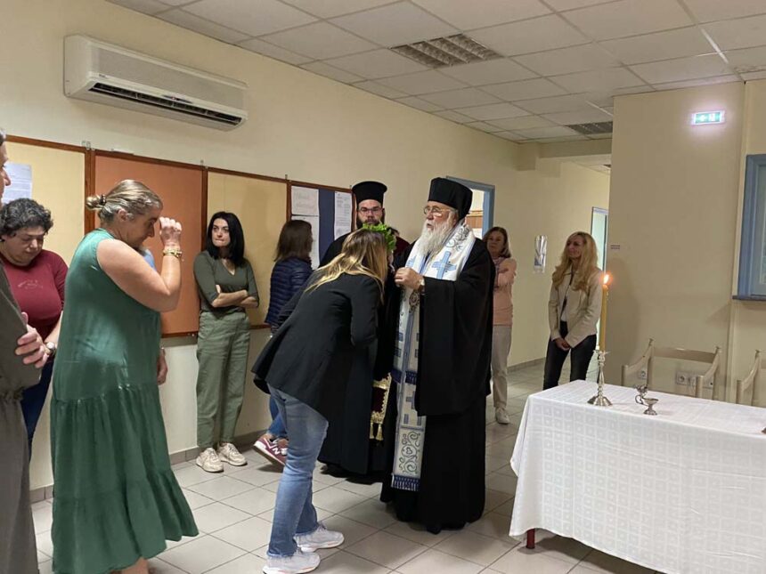 Κερκύρας Νεκτάριος τέλεσε Αγιασμό στους φορείς Εκπαίδευσης Κέρκυρας 2