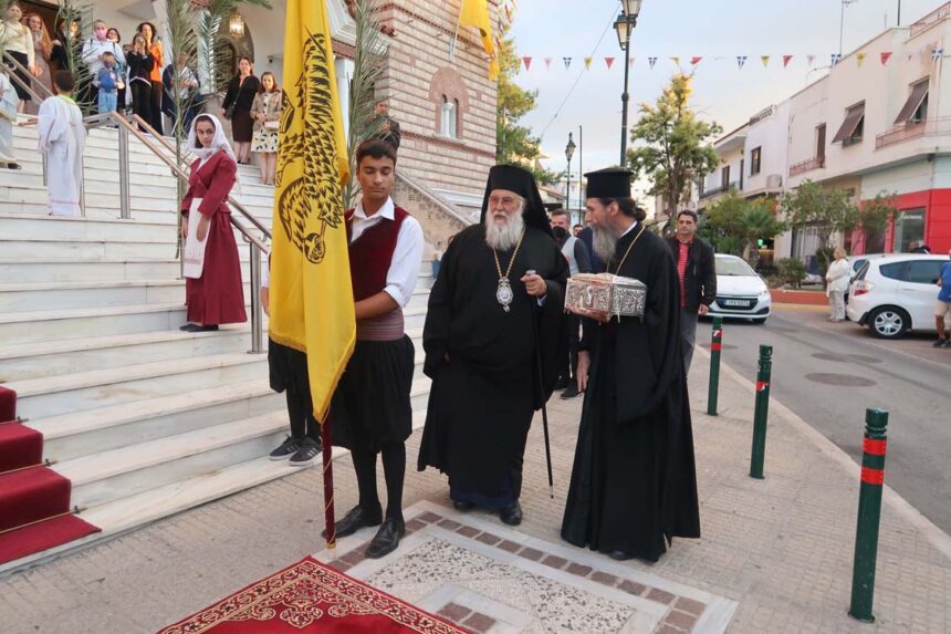 2022 Υποδοχή Ιερού Λειψάνου Αγίου Αρσενίου του Καππαδόκου 1