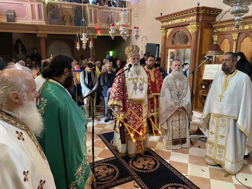 Κερκύρας Νεκτάριος στην Ιερά Μονή Αγίου Δημητρίου 5
