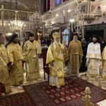 ΘΕΙΑ ΛΕΙΤΟΥΡΓΙΑ ΓΙΑ ΤΗΝ ΣΥΜΠΛΗΡΩΣΗ 20 ΧΡΟΝΩΝ ΑΠΟ ΤΗΝ ΕΝΘΡΟΝΙΣΗ ΤΟΥ ΜΗΤΡΟΠΟΛΙΤΗ ΚΕΡΚΥΡΑΣ 18