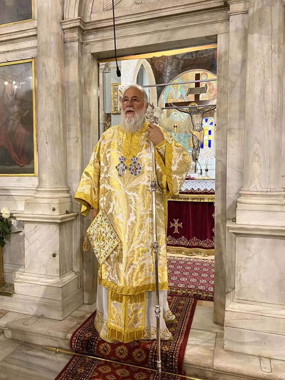 ΘΕΙΑ ΛΕΙΤΟΥΡΓΙΑ ΓΙΑ ΤΗΝ ΣΥΜΠΛΗΡΩΣΗ 20 ΧΡΟΝΩΝ ΑΠΟ ΤΗΝ ΕΝΘΡΟΝΙΣΗ ΤΟΥ ΜΗΤΡΟΠΟΛΙΤΗ ΚΕΡΚΥΡΑΣ 6