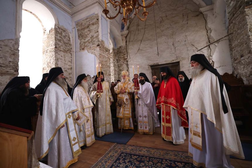 Ο Μητροπολίτης Κερκύρας κ. Νεκτάριος στο Άγιον Όρος (2)