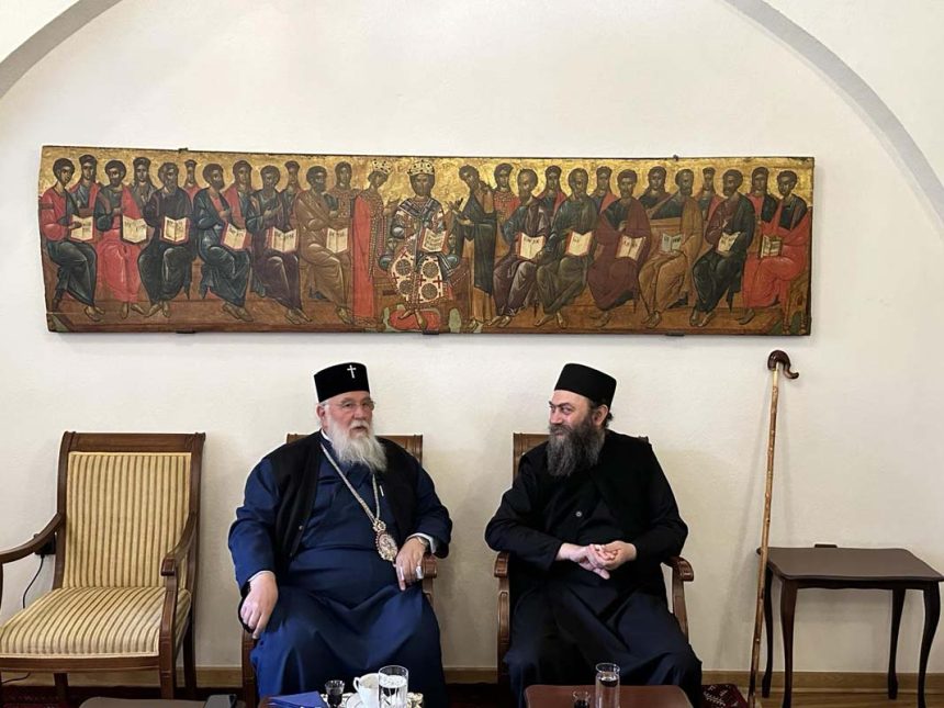 Ο Μητροπολίτης Κερκύρας κ. Νεκτάριος στο Άγιον Όρος (4)