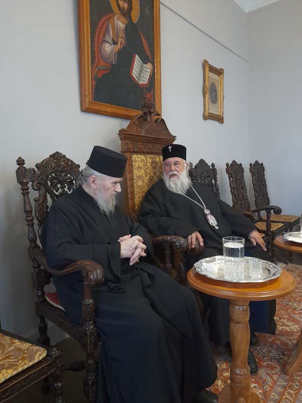 Ο Μητροπολίτης Κερκύρας κ. Νεκτάριος στο Άγιον Όρος (6)