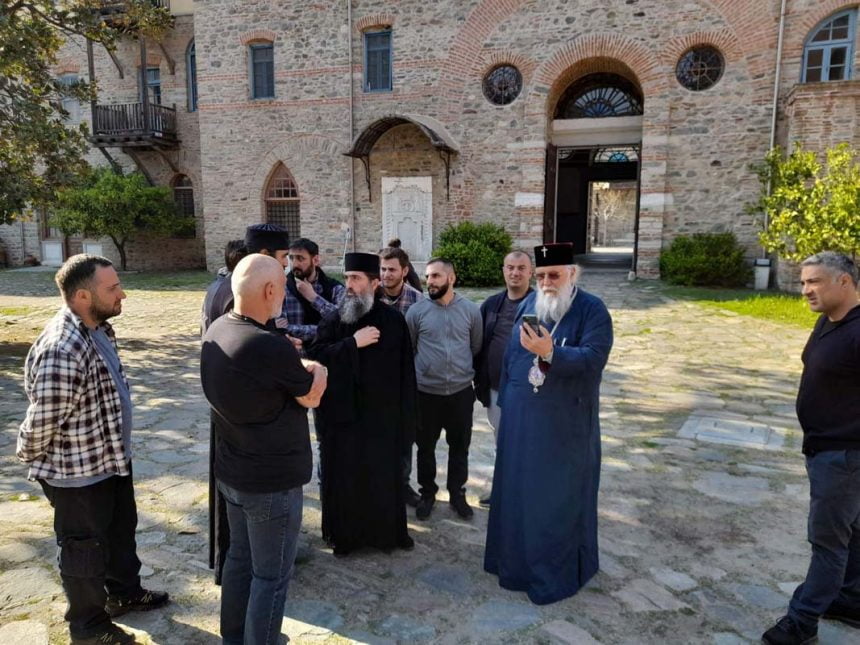 Ο Μητροπολίτης Κερκύρας κ. Νεκτάριος στο Άγιον Όρος (7)