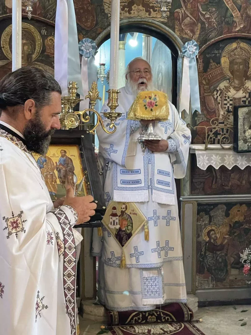 Ο Κερκύρας Νεκτάριος στους Παξούς για την εορτή των Αποστόλων (5)