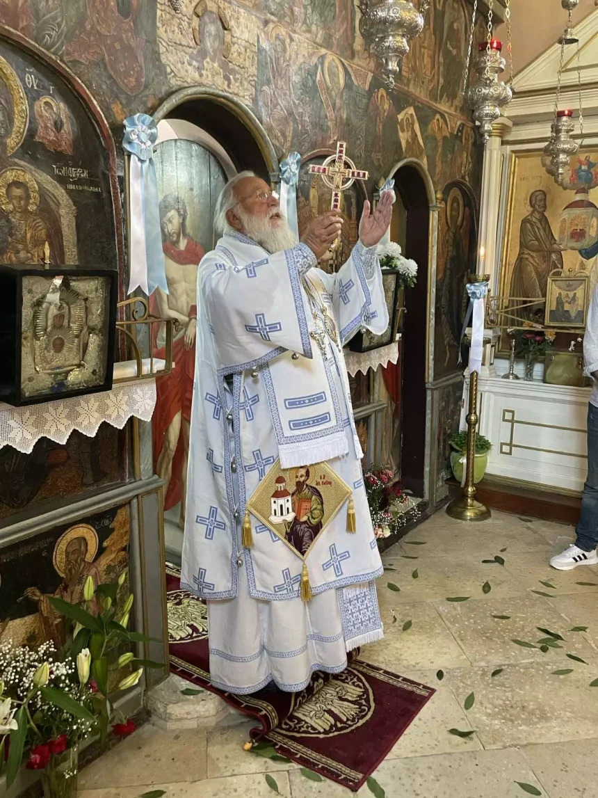 Ο Κερκύρας Νεκτάριος στους Παξούς για την εορτή των Αποστόλων (6)