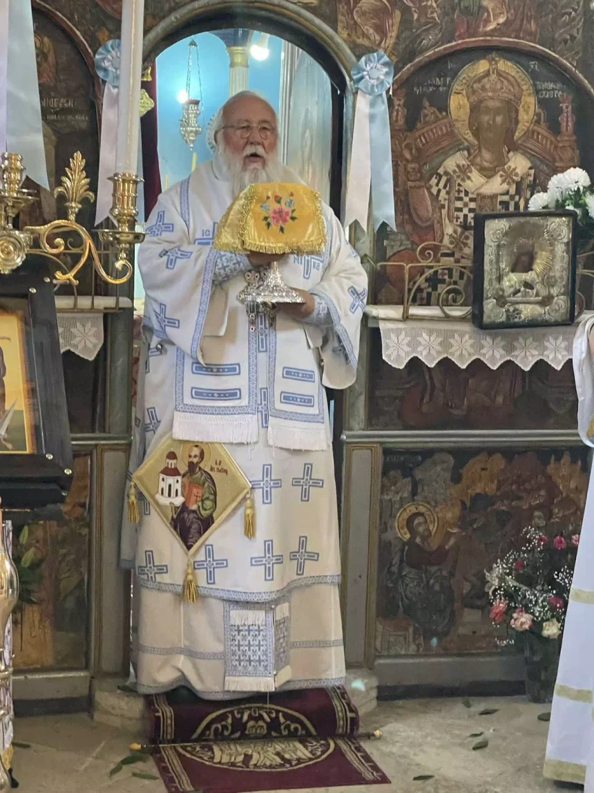 Ο Κερκύρας Νεκτάριος στους Παξούς για την εορτή των Αποστόλων (7)