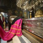 Προεορτια Θεία Λειτουργία στο Ιερό Προσκύνημα του Αγίου Σπυρίδωνος (8)