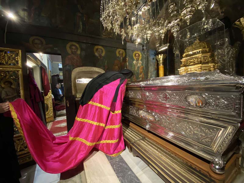 Προεορτια Θεία Λειτουργία στο Ιερό Προσκύνημα του Αγίου Σπυρίδωνος (8)