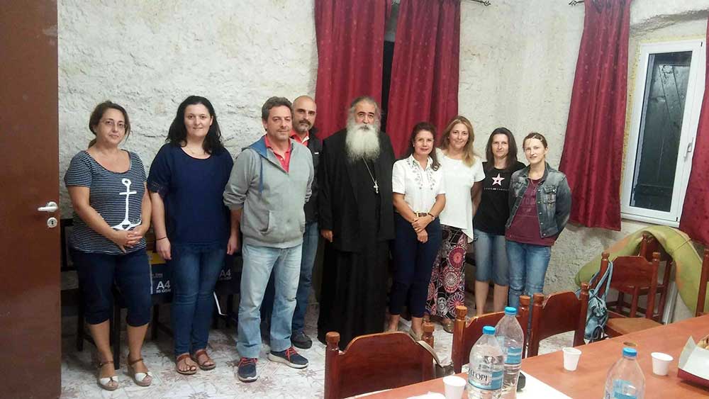 ΛΙΓΟ ΠΡΙΝ ΤΗΝ ΕΝΑΡΞΗ ΤΩΝ ΔΡΑΣΤΗΡΙΟΤΗΤΩΝ ΤΩΝ ΕΝΟΡΙΑΚΩΝ ΝΕΑΝΙΚΩΝ ΟΜΑΔΩΝ ΠΟΤΑΜΟΥ