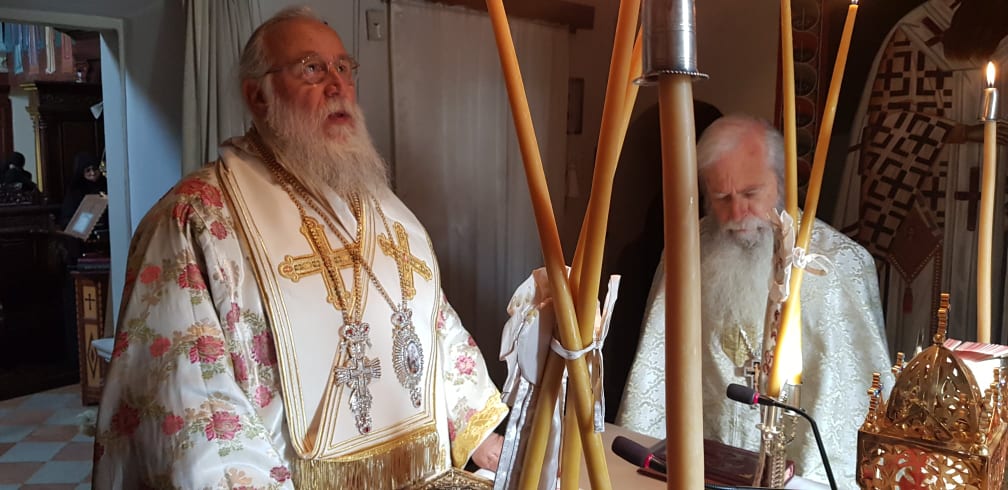 Ο ΜΗΤΡΟΠΟΛΙΤΗΣ ΚΕΡΚΥΡΑΣ ΣΤΗΝ ΜΟΝΗ ΤΟΥ ΠΑΝΤΟΚΡΑΤΟΡΟΣ ΣΤΟΝ ΑΓΡΟ 3