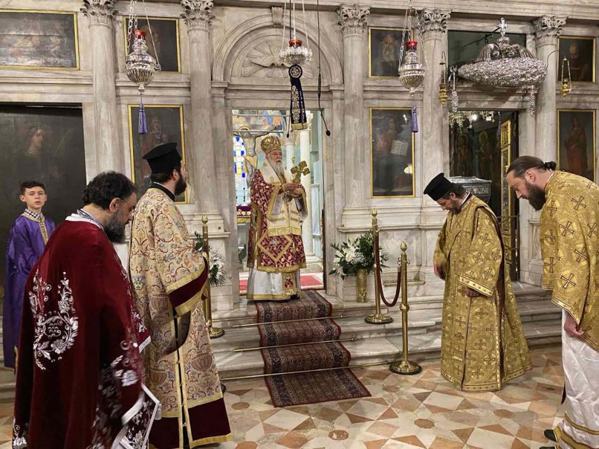 Η Θεία Λειτουργία της Μεγάλης Πέμπτης στον Άγιο Σπυρίδωνα Κέρκυρας 4
