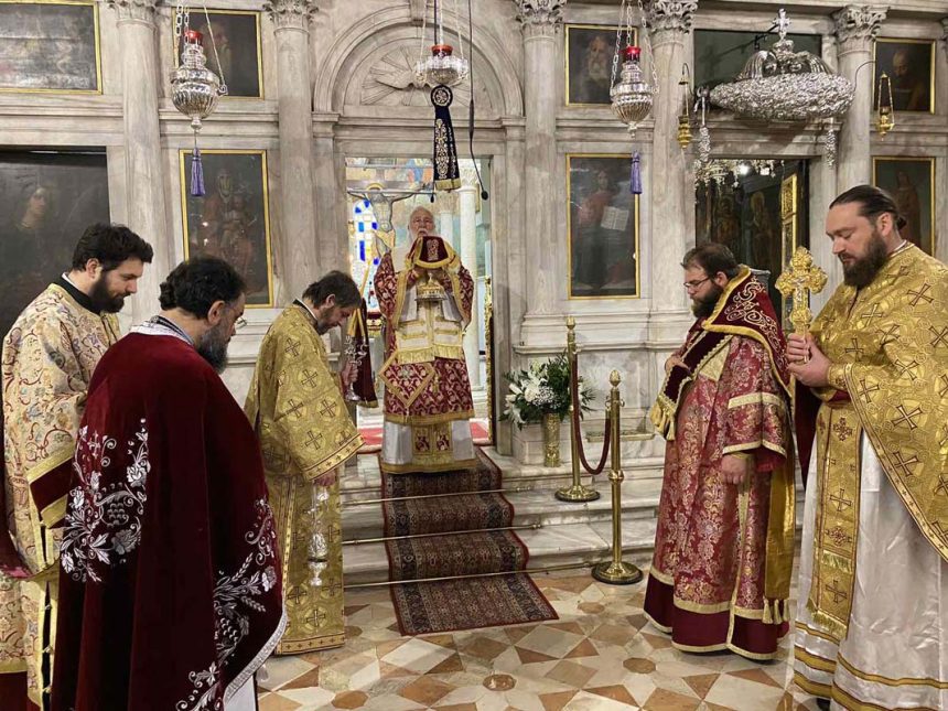 Η Θεία Λειτουργία της Μεγάλης Πέμπτης στον Άγιο Σπυρίδωνα Κέρκυρας 6