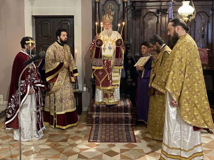 Η Θεία Λειτουργία της Μεγάλης Πέμπτης στον Άγιο Σπυρίδωνα Κέρκυρας 9