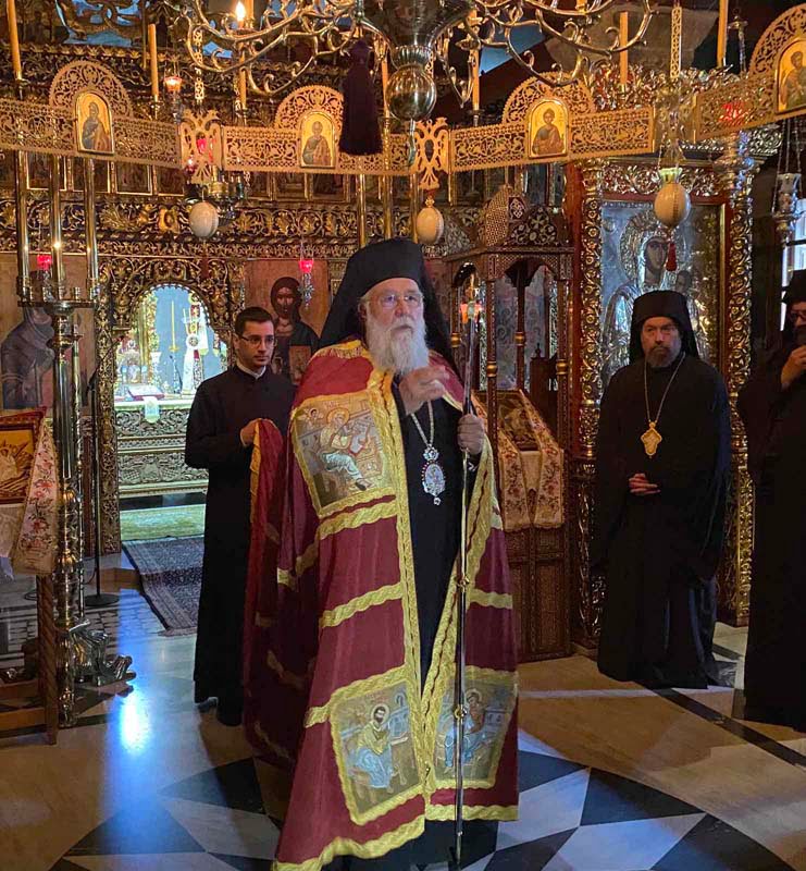 Ο Μητροπολίτης Κερκύρας στη Μονή της Μετανοίας του για τα 50 έτη μοναχικής ζωής (19)